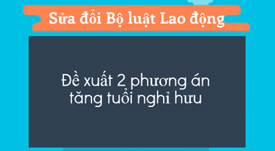 Tăng tuổi nghỉ hưu nam lên 62, nữ 60 từ năm 2016