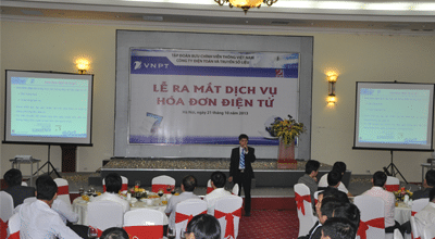 VDC ra mắt dịch vụ Hóa đơn điện tử(22/10/2013)