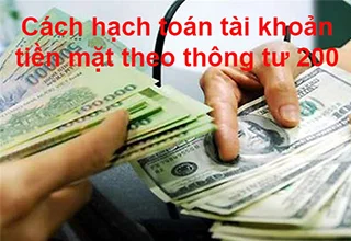 Cach Hach Toan Tien Mat Tai Khoan 111 Thong Tu 2001