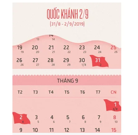 Lich Nghi Le Quoc Khanh 2 9 2019 Danh Cho Nguoi Lao Dong