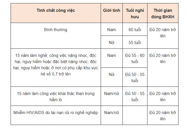 Du Tuoi Nghi Huu Co Duoc Huong Tro Cap That Nghiep