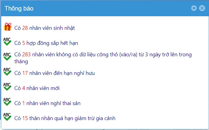 phần mềm quản lý nhân sự dịch vụ