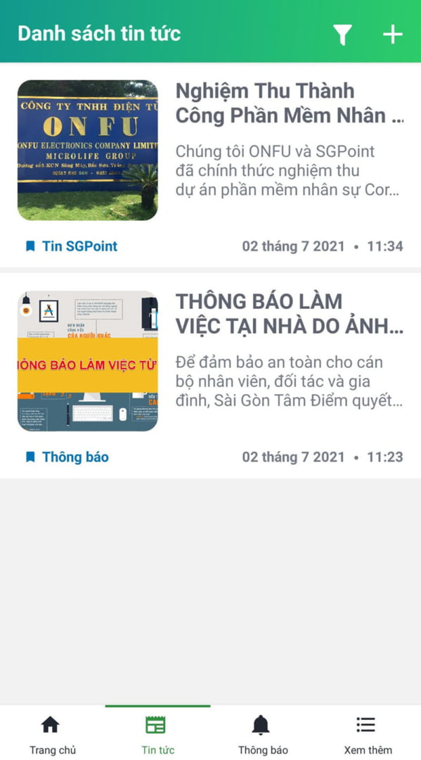 app chấm công