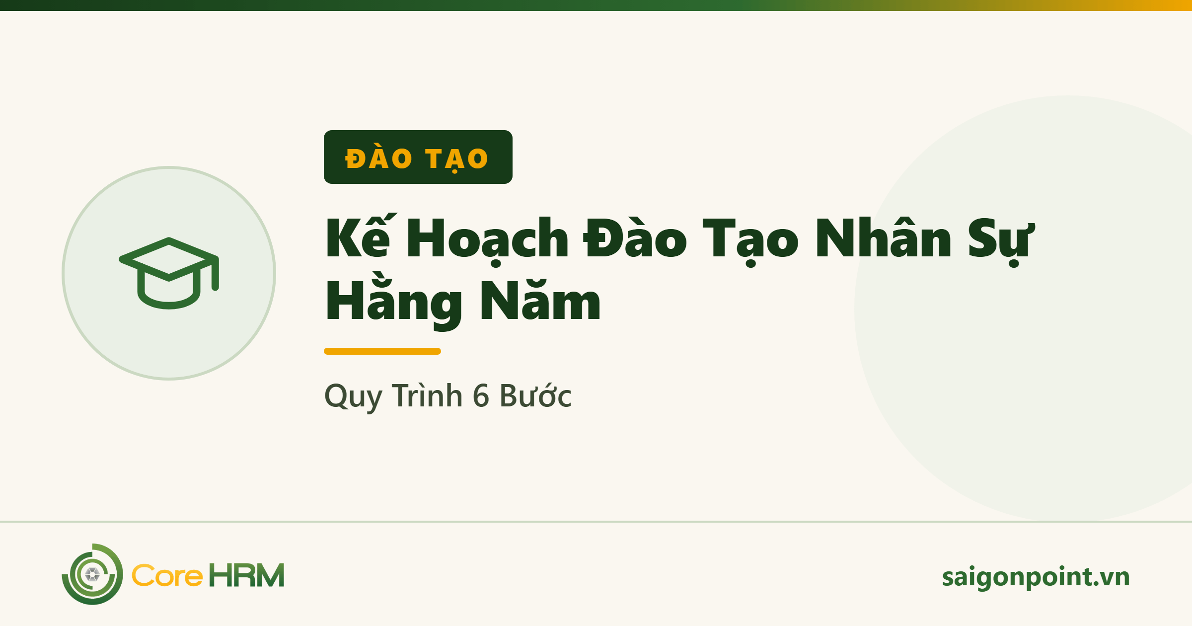 Kế Hoạch Đào Tạo Nhân Sự Hằng Năm: Quy Trình 6 Bước