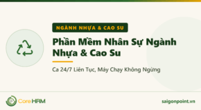 Phần Mềm Nhân Sự Ngành Nhựa & Cao Su: Ca 24/7 Liên Tục, Máy Chạy Không Ngừng