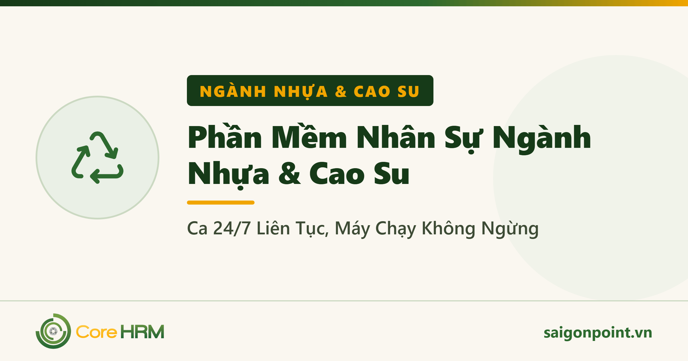 Phần Mềm Nhân Sự Ngành Nhựa & Cao Su: Ca 24/7 Liên Tục, Máy Chạy Không Ngừng
