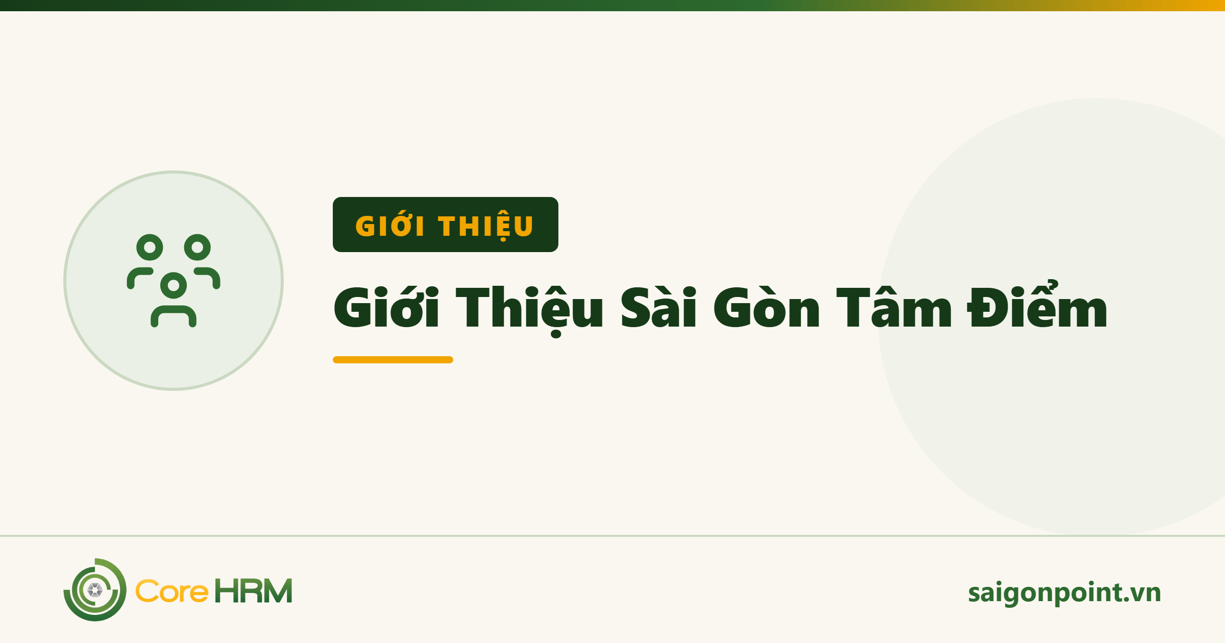 Giới Thiệu Sài Gòn Tâm Điểm
