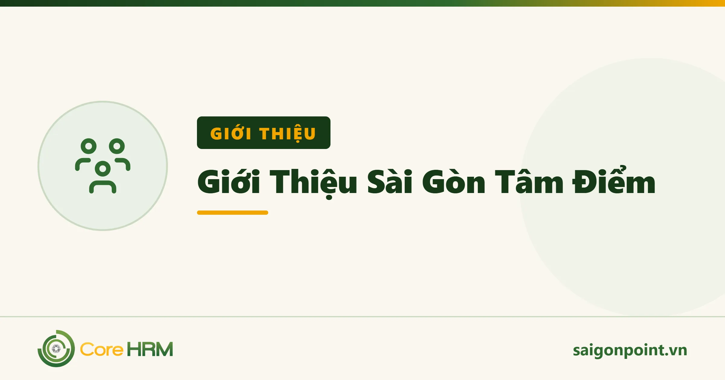 Giới Thiệu Sài Gòn Tâm Điểm