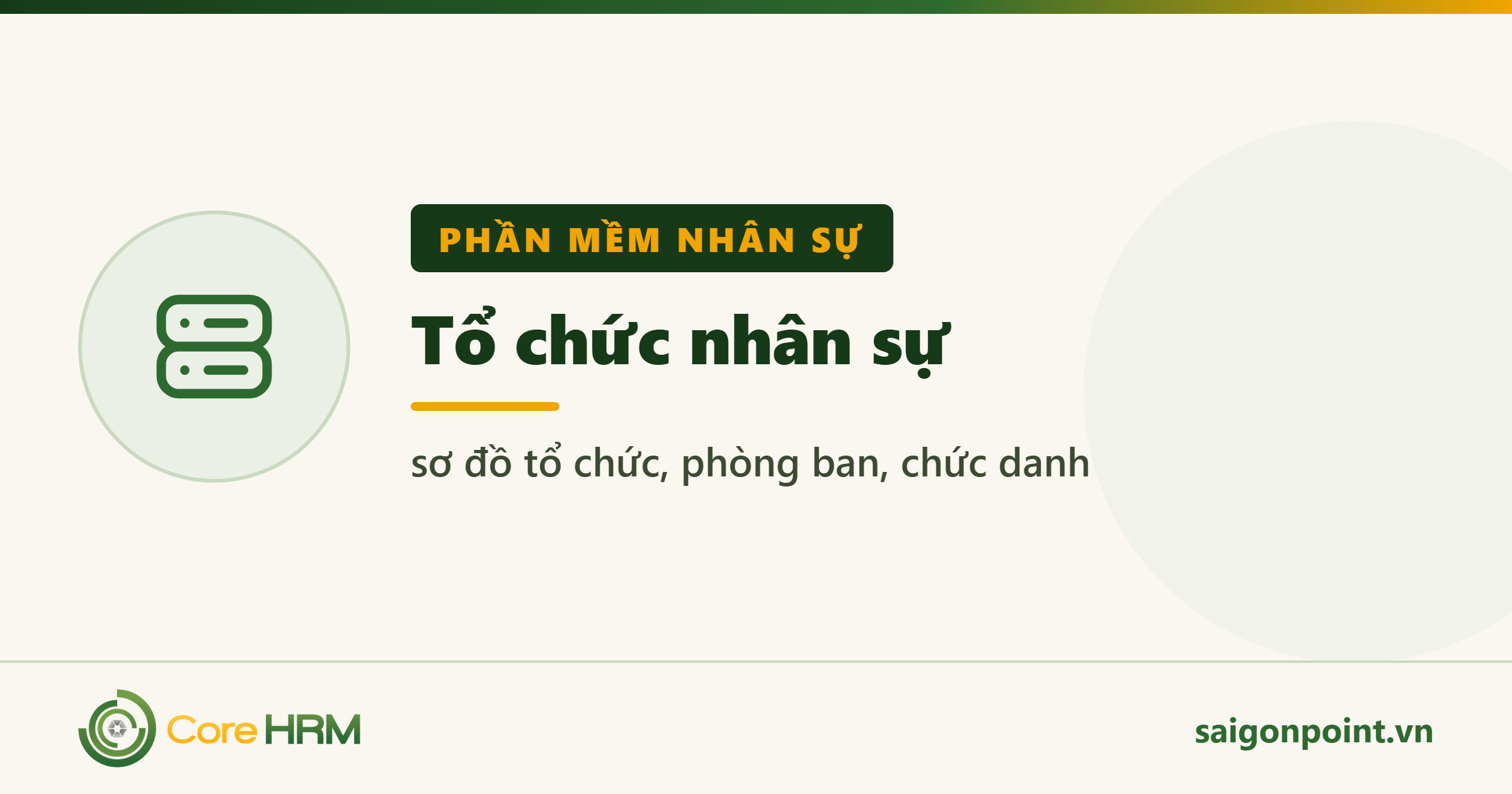 Tổ chức nhân sự — sơ đồ tổ chức, phòng ban, chức danh