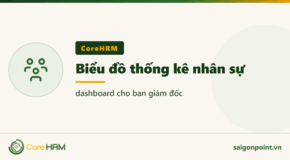 Biểu đồ thống kê nhân sự — dashboard cho ban giám đốc