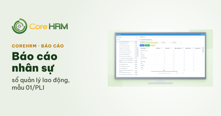 Báo cáo nhân sự