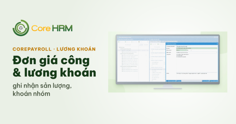 Đơn giá công & lương khoán