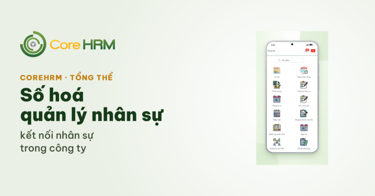 Số hoá quản lý nhân sự