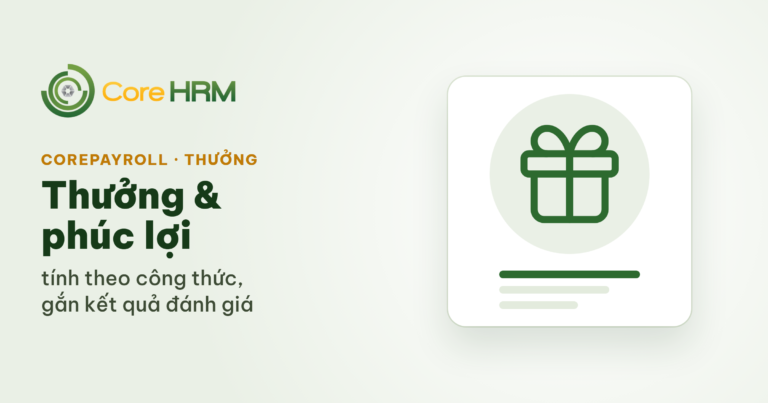 Thưởng & phúc lợi