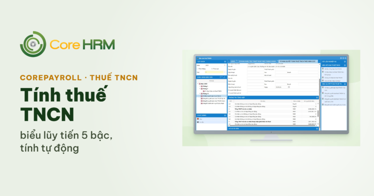 Tính thuế TNCN